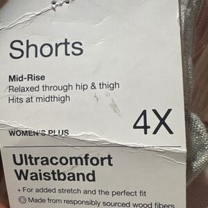 Sonoma pink striped shorts